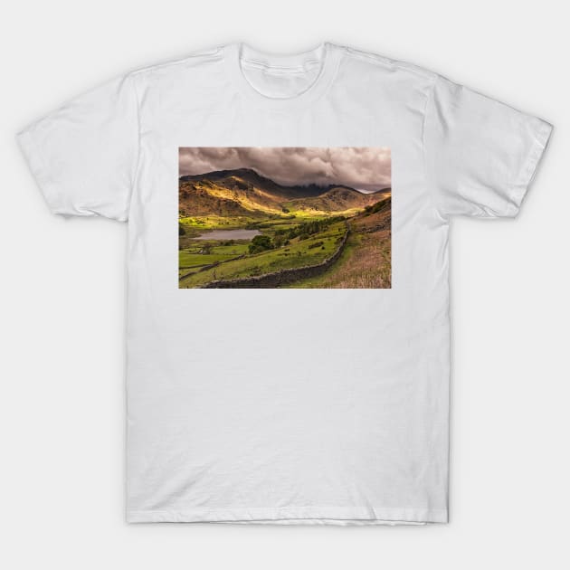 Little Langdale Tarn T-Shirt by Reg-K-Atkinson